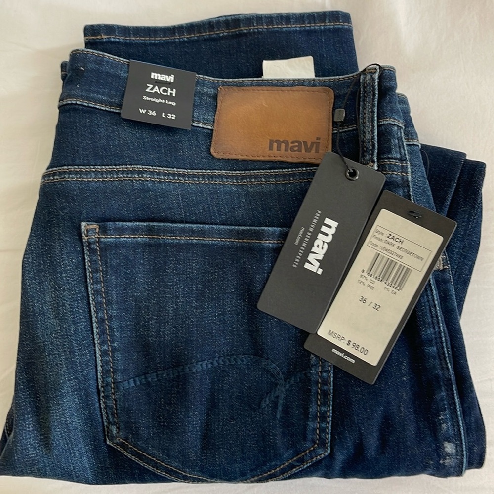 Mavi Zach straight leg jeans